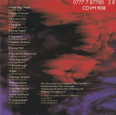Peter Hammill - The Storm (Before The Calm)-8