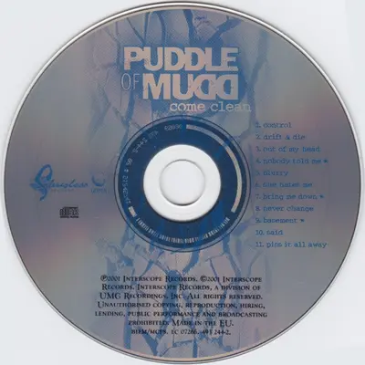 Puddle Of Mudd - Come Clean-2