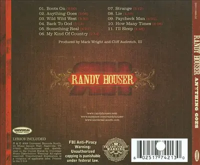 Randy Houser - Anything Goes-1