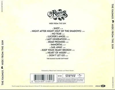 The Rasmus - Hide From The Sun-1