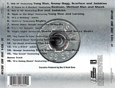 Ruff Ryders - Ryde Or Die Vol. II-1