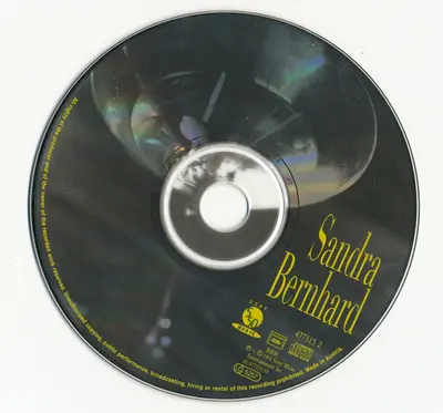 Sandra Bernhard - Excuses For Bad Behavior. Part I-2