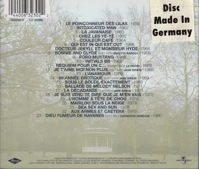 Serge Gainsbourg - Initials SG-1
