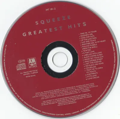 Squeeze (2) - Greatest Hits-2