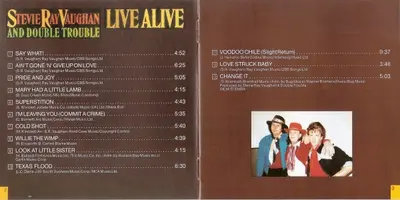 Stevie Ray Vaughan & Double Trouble - Live Alive-4