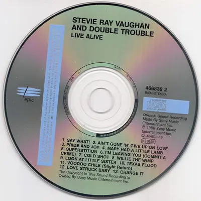 Stevie Ray Vaughan & Double Trouble - Live Alive-3