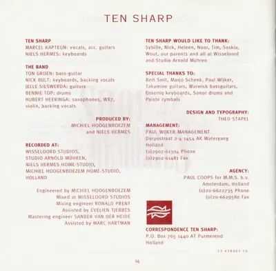 Ten Sharp - Shop Of Memories-22