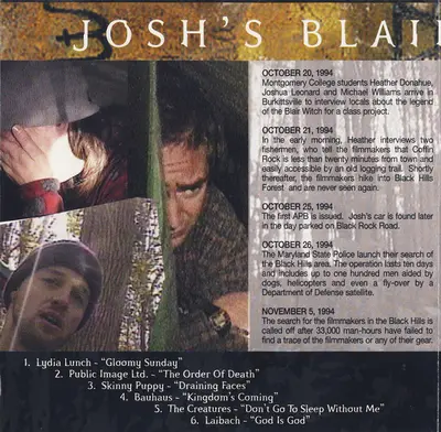 Various - The Blair Witch Project: Josh's Blair Witch Mix-5