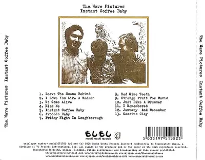 The Wave Pictures - Instant Coffee Baby-1
