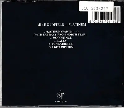 Mike Oldfield - Platinum-13