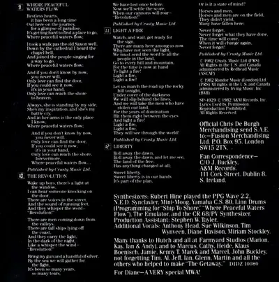 Chris de Burgh - The Getaway-7