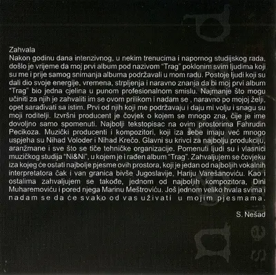 Nešad Selman - Trag-1