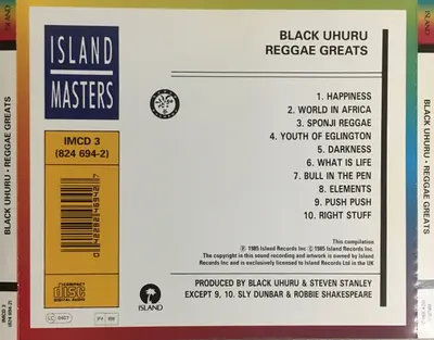 Black Uhuru - Reggae Greats-2