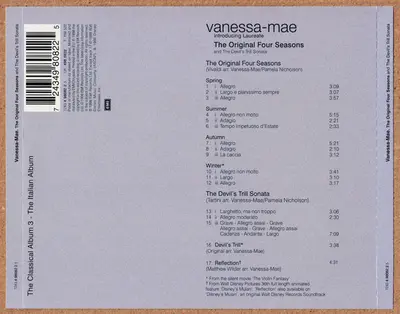 Vanessa-Mae - The Original Four Seasons And The Devil's Trill Sonata-1