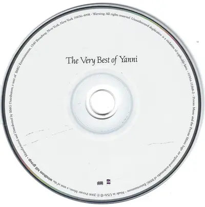 Yanni (2) - The Very Best Of Yanni-4