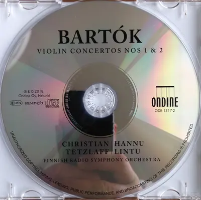 Béla Bartók, Christian Tetzlaff, Hannu Lintu, Radion Sinfoniaorkesteri - Violin Concertos 1 & 2-2