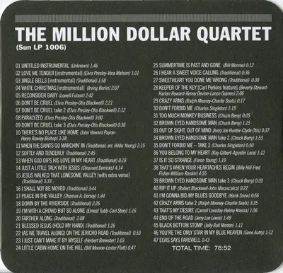 Elvis Presley, Carl Perkins, Jerry Lee Lewis, Johnny Cash - Million Dollar Quartet-7