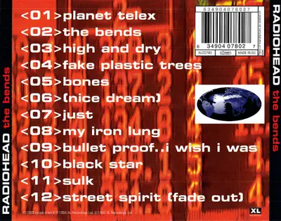 Radiohead - The Bends-1