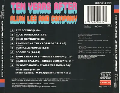 Ten Years After - Alvin Lee And Company-2