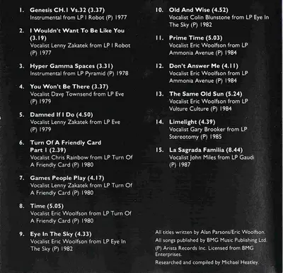 The Alan Parsons Project - Anthology-3