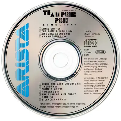The Alan Parsons Project - Limelight (The Best Of Vol. 2)-4