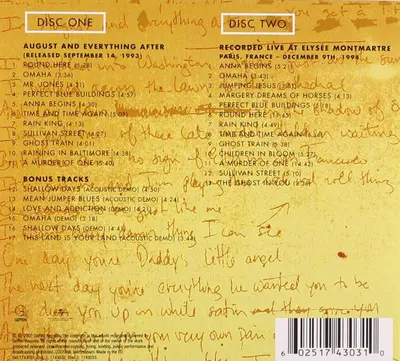 Counting Crows - August And Everything After-6