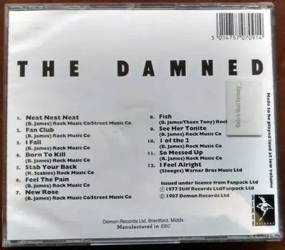 The Damned - Damned Damned Damned-5