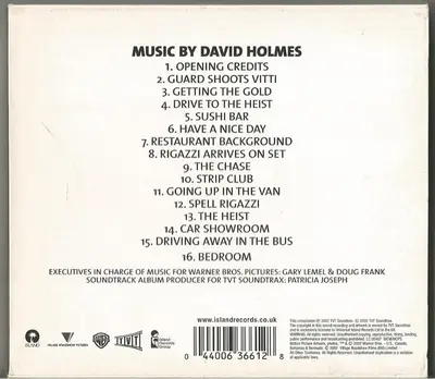 David Holmes - Analyze That (Original Motion Picture Soundtrack)-4