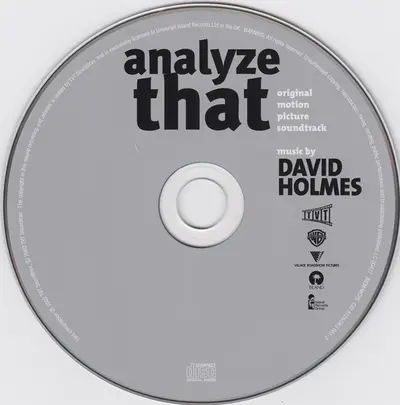 David Holmes - Analyze That (Original Motion Picture Soundtrack)-2