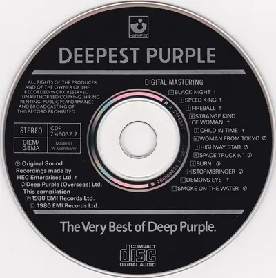 Deep Purple - Deepest Purple: The Very Best Of Deep Purple-2