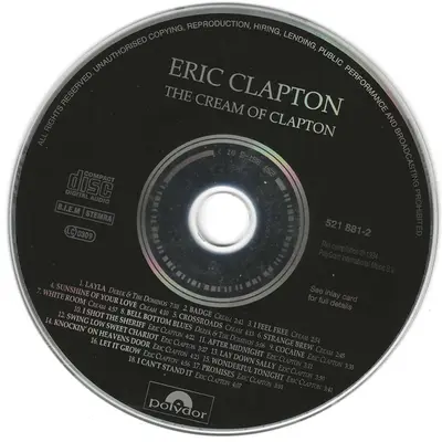 Eric Clapton - The Cream Of Clapton-3