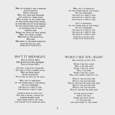 Fleetwood Mac - Tango In The Night-10