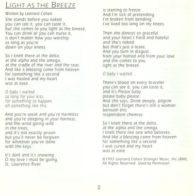 Leonard Cohen - The Future-11