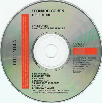 Leonard Cohen - The Future