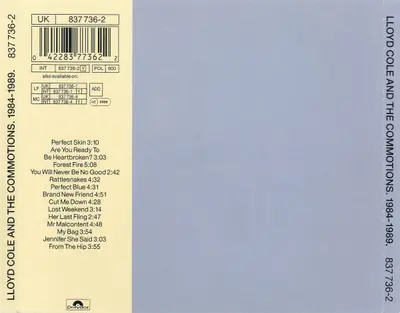 Lloyd Cole & The Commotions - 1984-1989