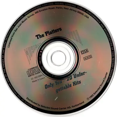 The Platters - Only You - 20 Unforgettable Hits-2