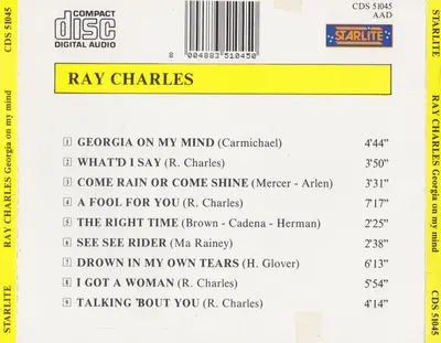 Ray Charles - Georgia On My Mind-4