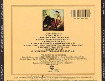 Ry Cooder - Borderline-1
