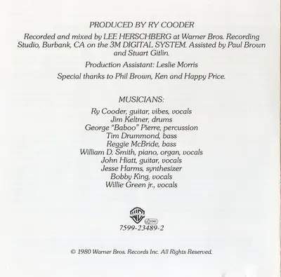 Ry Cooder - Borderline-8