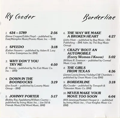 Ry Cooder - Borderline-5