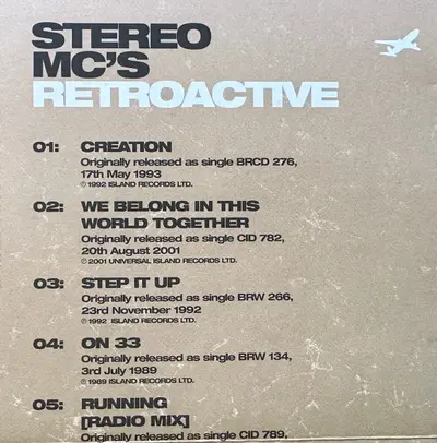 Stereo MC's - Retroactive-5