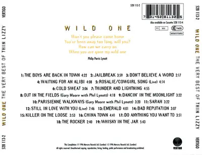 Thin Lizzy - Wild One - The Very Best Of Thin Lizzy-1