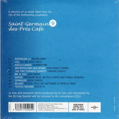 Various - Saint Germain Des Prés Café 9-1