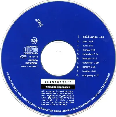 The Wedding Present - Seamonsters