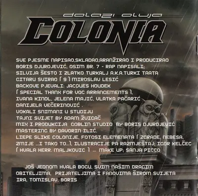 Colonia - Dolazi Oluja-13