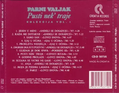 Parni Valjak - Pusti Nek Traje - Kolekcija Vol. 1-3