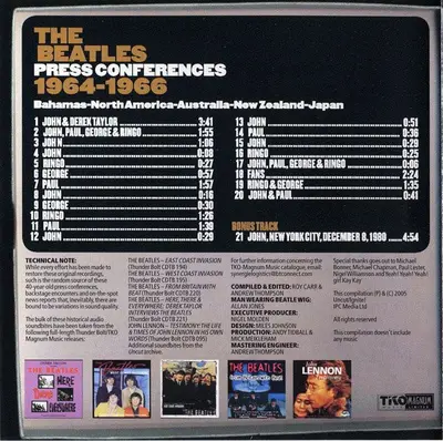 The Beatles - 1964-1966 (Press Conferences)-5