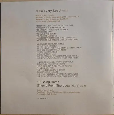 Dire Straits & Mark Knopfler - The Best Of Dire Straits & Mark Knopfler - Private Investigations-16