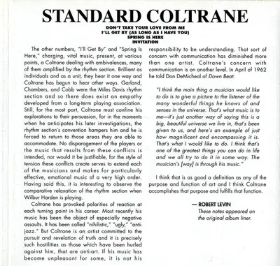 John Coltrane - Standard Coltrane-12