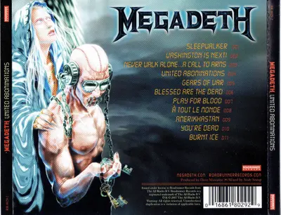 Megadeth - United Abominations-1